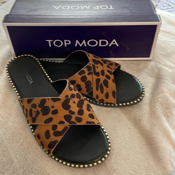 Top Moda flat slides - Picture 1 of 1